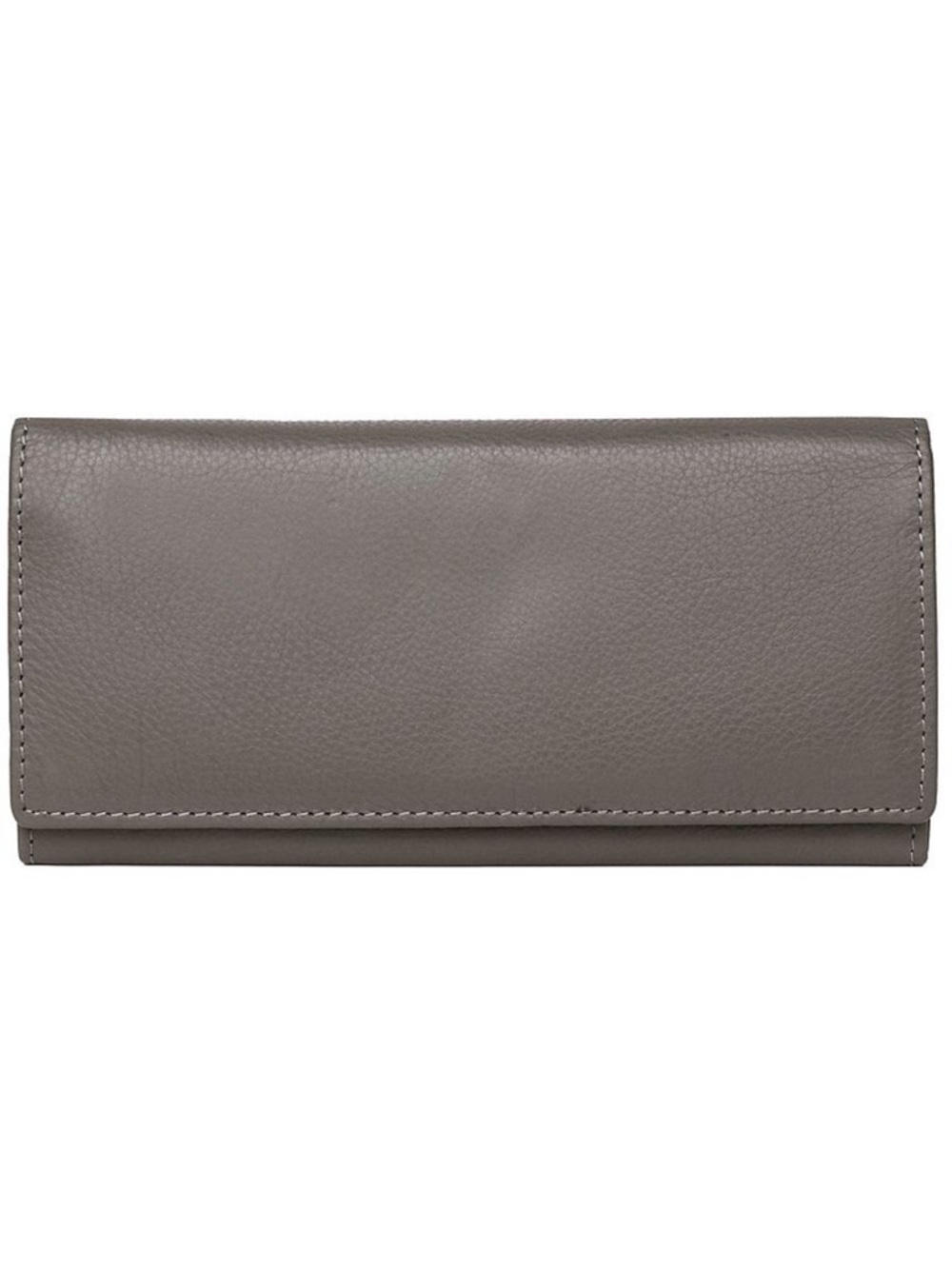 Karla Hanson continental brown leather wallet
